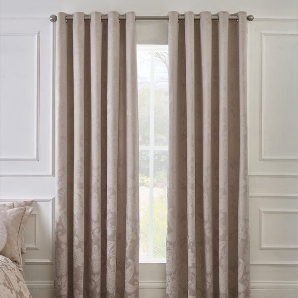 Béžové závěsy v sadě 2 ks z žakáru 168x229 cm Opulent Jacquard – Catherine Lansfield