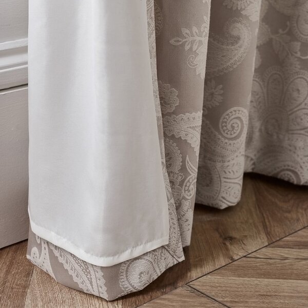 Béžové závěsy v sadě 2 ks z žakáru 168x229 cm Opulent Jacquard – Catherine Lansfield