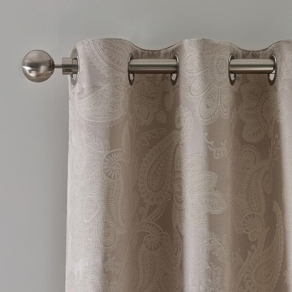 Béžové závěsy v sadě 2 ks z žakáru 168x229 cm Opulent Jacquard – Catherine Lansfield