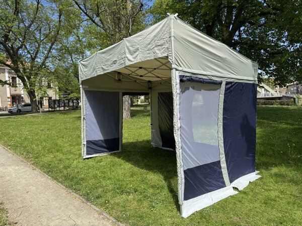 Nůžkový stan ke karavanu 3,7x2,4 m TENTino SH CARAVAN TOURER