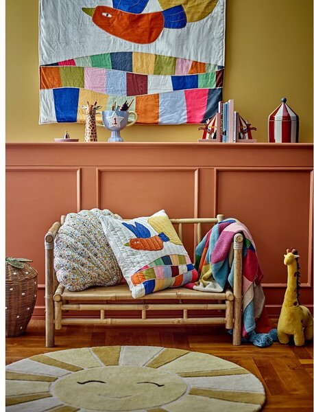 Dětská deka z recyklované bavlny 130x160 cm Colorine – Bloomingville Mini