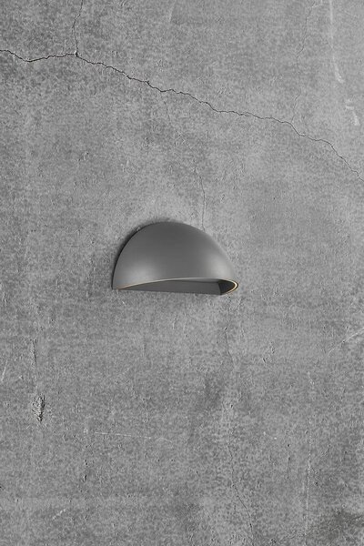 NOR 2019001010 Venkovní nástěnné svítidlo Arcus 9,5W LED šedá opál - NORDLUX