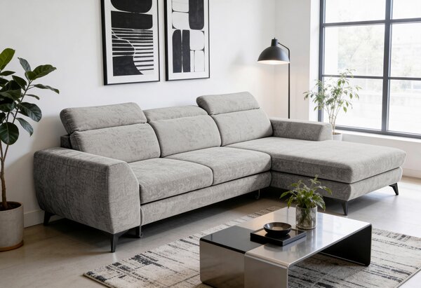 ROHOVÁ SEDAČKA, textil, cappuccino Livetastic - Sedací soupravy, Online Only
