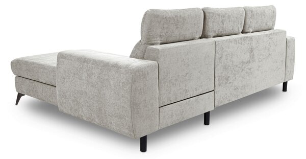 ROHOVÁ SEDAČKA, textil, slonovinová Livetastic - Sedací soupravy, Online Only
