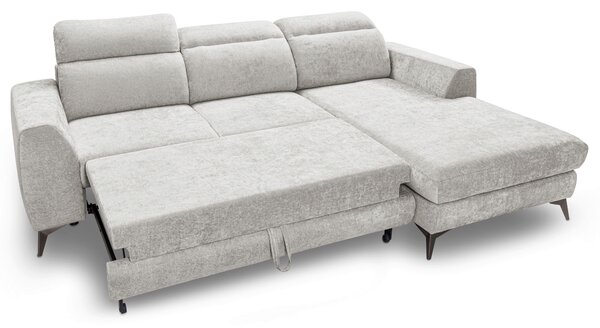 ROHOVÁ SEDAČKA, textil, slonovinová Livetastic - Sedací soupravy, Online Only
