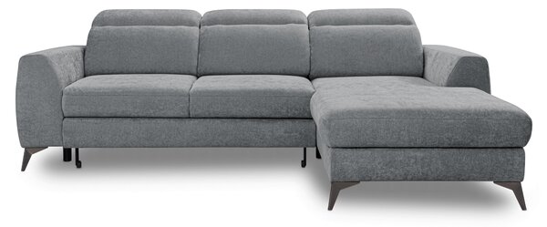 ROHOVÁ SEDAČKA, textil, antracitová Livetastic - Sedací soupravy, Online Only