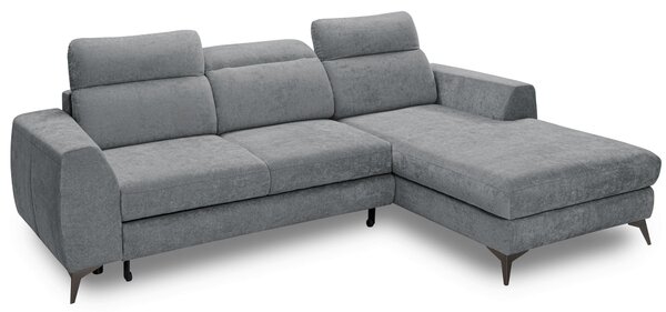 ROHOVÁ SEDAČKA, textil, antracitová Livetastic - Sedací soupravy, Online Only