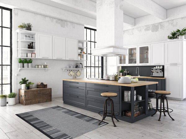 Berfin Dywany Protiskluzový běhoun na míru Zel 1016 Silver (Grey) - šíře 120 cm