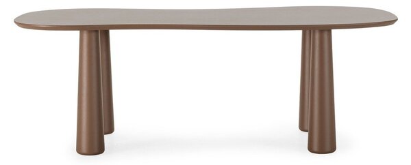 Jídelní stůl s deskou z borovicového dřeva 110x220 cm Nahia – MOME