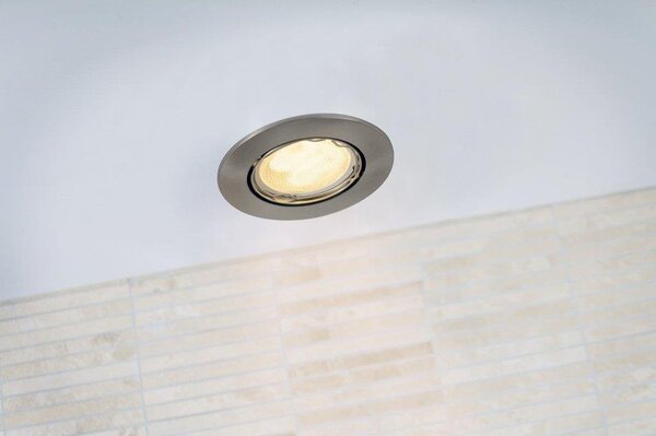 NOR 71820132 Vestavné svítidlo Mixit 8W GU10 kartáč. ocel - NORDLUX