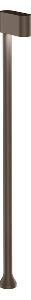 Wever & Ducré Lighting WEVER DUCRÉ LED osvětlení cesty Kiosk 1.1 bronzová výška 65 cm, stmívatelný, Bronz / starožitná mosaz, Hliník, Venkovní bodové svítidlo / zabodnuté do země