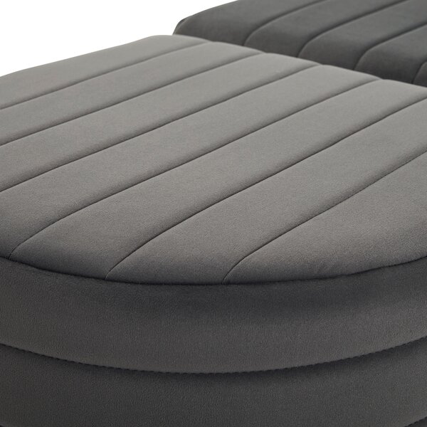 TABURETOVÁ LAVICE, textil, kompozitní dřevo, 50/50/44/44/50/50 cm MID.YOU - Online Only lavice, Online Only
