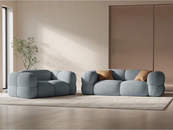 Světle modrá pohovka 180 cm Loretto – Cosmopolitan Design