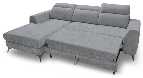 ROHOVÁ SEDAČKA, textil, antracitová Livetastic - Sedací soupravy, Online Only