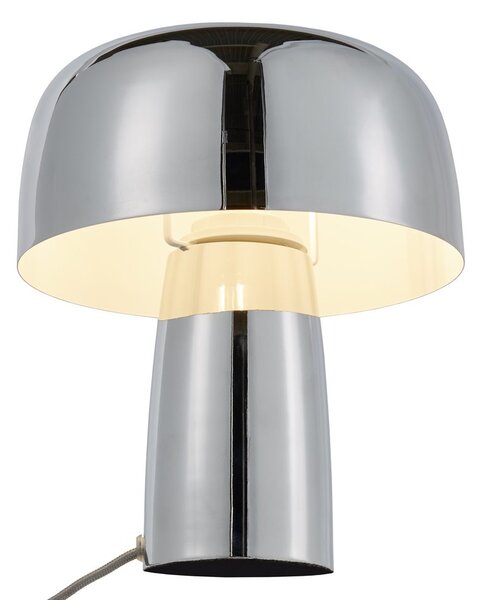 LOOMY Stolní lampa - stříbrná