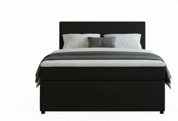 POSTEL BOXSPRING, 140/200 cm, barvy grafitu MID.YOU - Jednolůžkové postele, Online Only