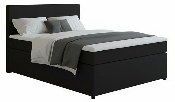 POSTEL BOXSPRING, 140/200 cm, barvy grafitu MID.YOU - Jednolůžkové postele, Online Only