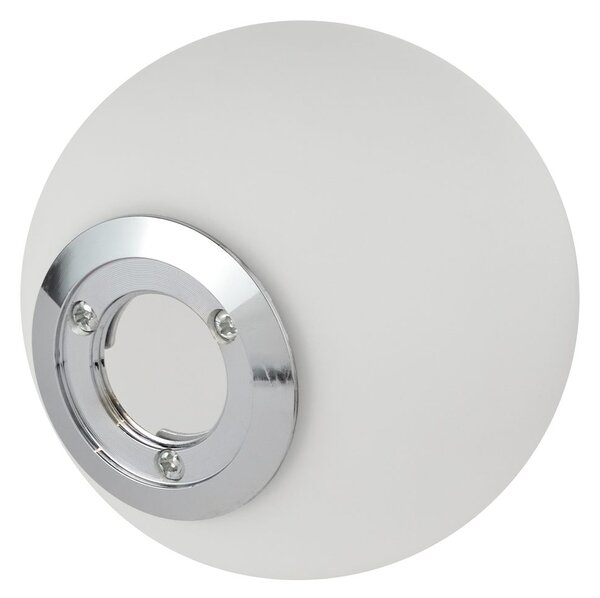 CHROME Stolní lampa 23 cm - stříbrná