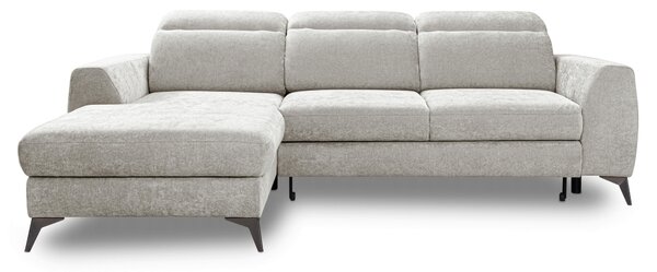 ROHOVÁ SEDAČKA, textil, slonovinová Livetastic - Sedací soupravy, Online Only