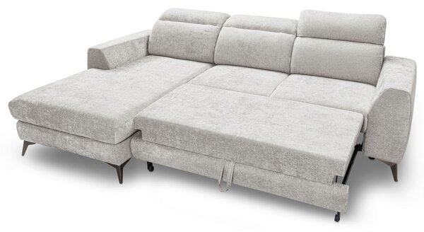 ROHOVÁ SEDAČKA, textil, slonovinová Livetastic - Sedací soupravy, Online Only