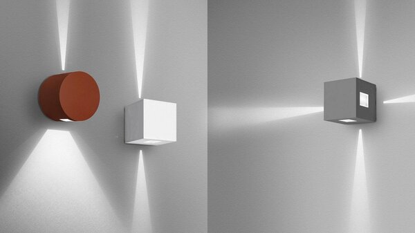 AR T4211NLW00 Effetto kruh 1 large beam + 1 narrow beam šedá bílá - ARTEMIDE