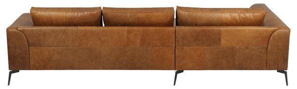 ROHOVÁ SEDAČKA, kůže, koňaková Livetastic - Sedací soupravy, Online Only