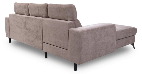 ROHOVÁ SEDAČKA, textil, béžová Livetastic - Sedací soupravy, Online Only
