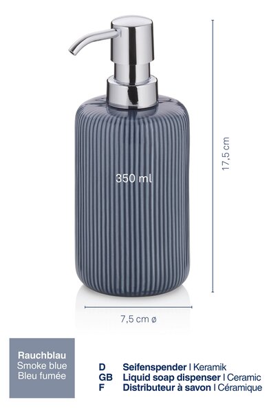 DÁVKOVAČ MÝDLA modrá Kela