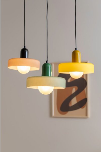 Zelené závěsné svítidlo ø 25 cm Opaco Grato – Leitmotiv