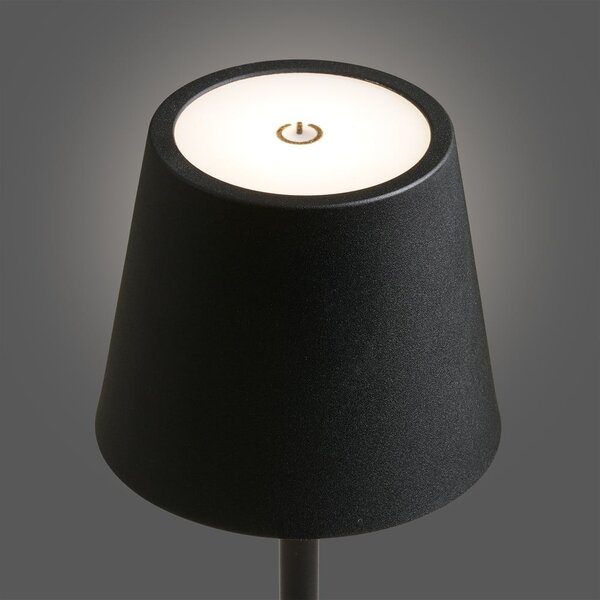 Černá LED stolní lampa (výška 37 cm) Bradford – House Nordic