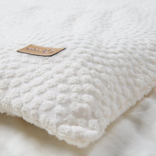 Krémové dětské povlečení do postýlky 80x80 cm Seashells – Roba