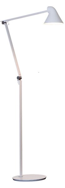 Stojací Lampa Louis Poulsen, NJP, stmívatelné, Bílá, Obývací pokoj, Kov, Design
