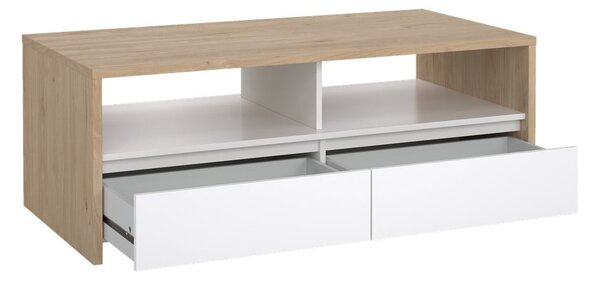 Bílý/v přírodní barvě konferenční stolek 60x120 cm Next – Tvilum