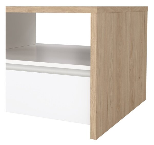 Bílý/v přírodní barvě konferenční stolek 60x120 cm Next – Tvilum