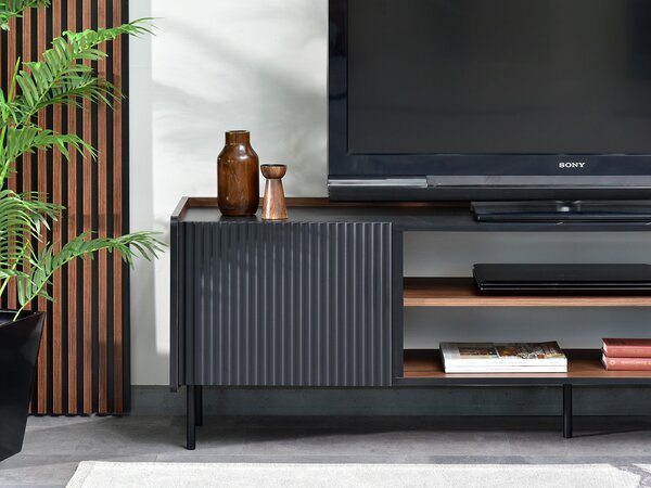 TV stolek/skříňka Protegidas P17 (černá). Akce -14%