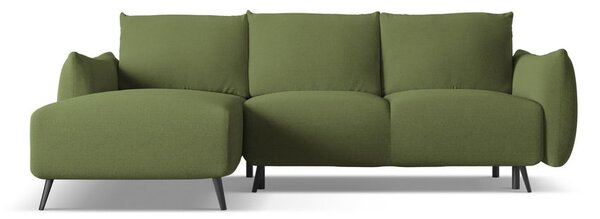 Zelená rohová pohovka (levý roh) Malie – Makamii