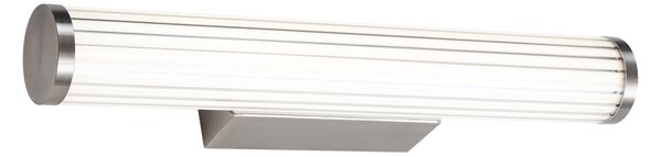 Retro nástěnná lampa Gunmetal 40,4 cm vč. LED IP44 - Coco