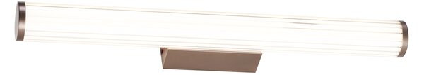 Retro nástěnná lampa bronzová 60,4 cm vč. LED IP44 - Coco