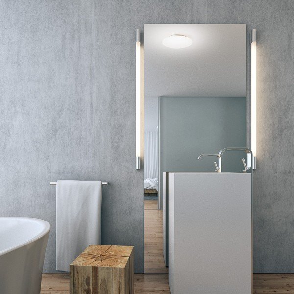 MIRANDA 120 nástěnná chrom 230V LED 14W IP44 3000K - RED - DESIGN RENDL