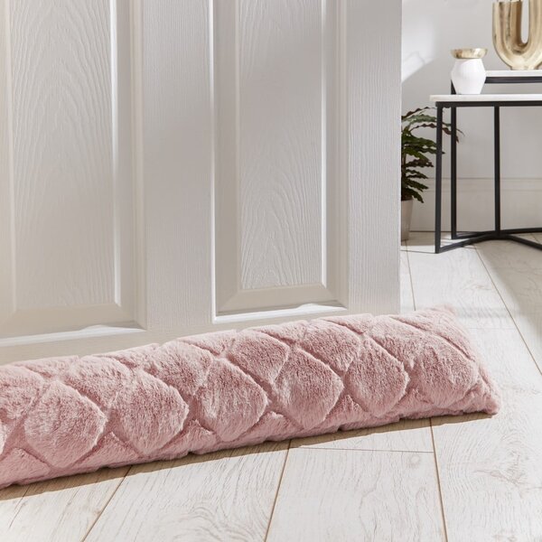 Růžová ochrana proti průvanu 20x90 cm Cosy Diamond – Catherine Lansfield