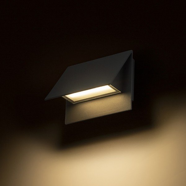 RED R13561 GERI nástěnná antracitová 230V LED 5W IP54 3000K - RED - DESIGN RENDL