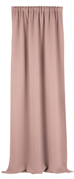 Zatemňovací závěs na řasicí pásce pudrově růžový 140 x 280 cm 1 ks
