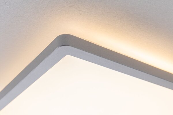 Paulmann 70994 Atria Shine, matně chromové stropní LED svítidlo s korónou, 16W LED 3000K, 29x29cm