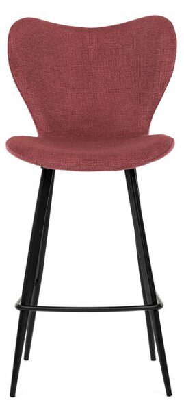 Barová židle červená AUB-1068 RED2