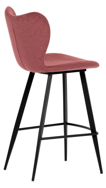 Barová židle červená AUB-1068 RED2