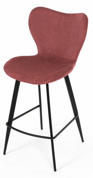 Barová židle červená AUB-1068 RED2