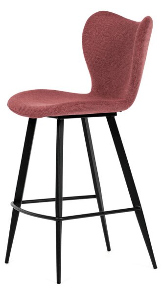 Barová židle červená AUB-1068 RED2
