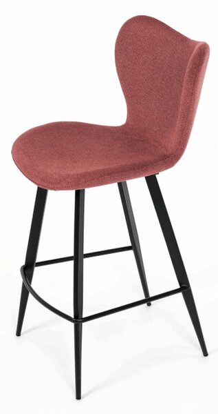 Barová židle červená AUB-1068 RED2