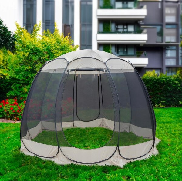 Zahradní stan béžový 3,6x3,6 m