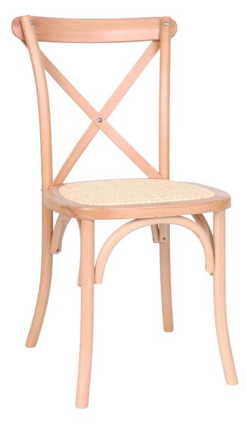 Dřevěná židle Solido light, ratan